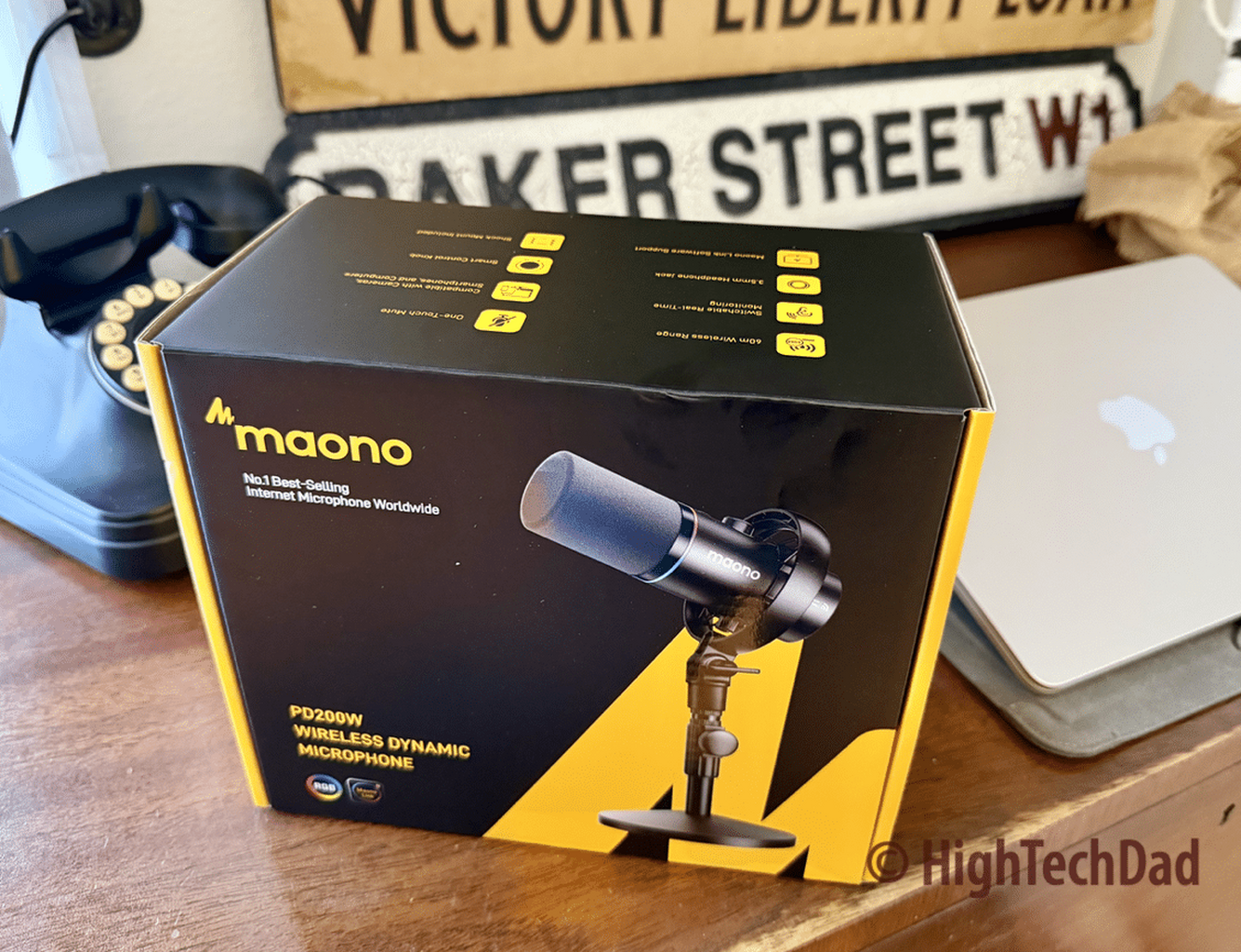 Shop > Maono PD200W Hybrid Podcasting Microphone - HighTechDad&trade;
