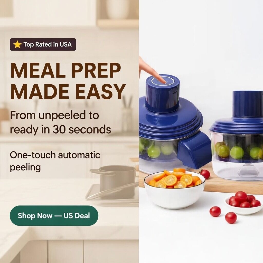 Electric food and vegetable peeler مقشرة كهربائية للطعام والخضراوات