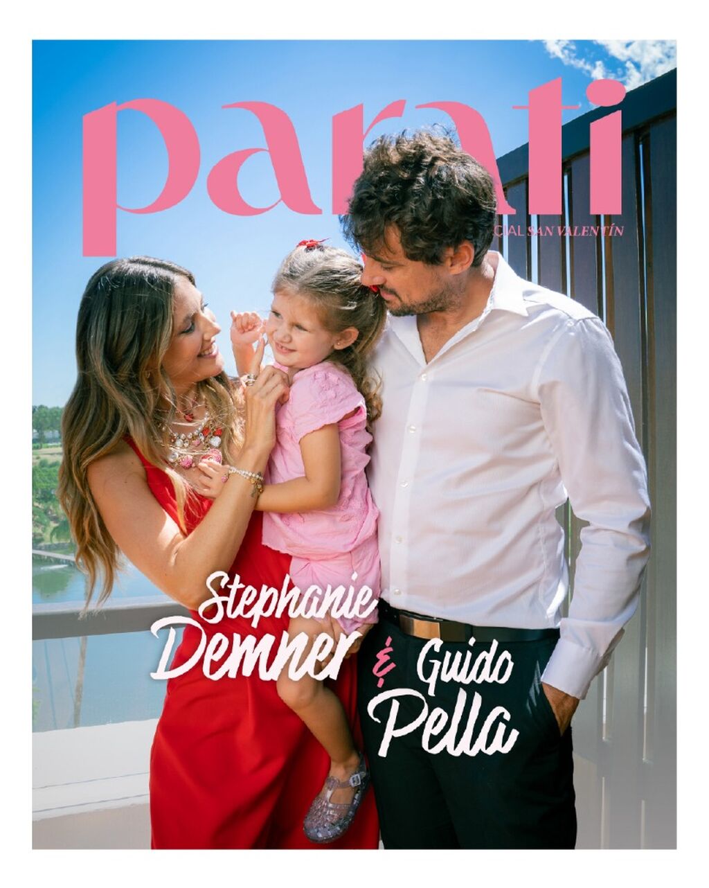 San Valent&iacute;n: "Fue much&iacute;simo mejor casarnos con Ari presente", Stephanie Demner y Guido Pella