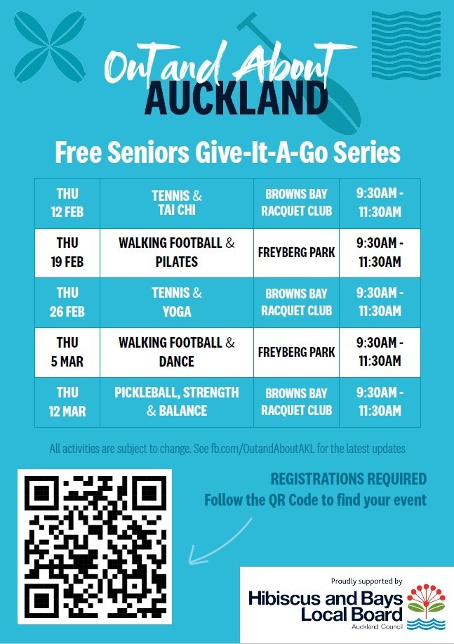 Seniors Give it a Go - Facebook event page