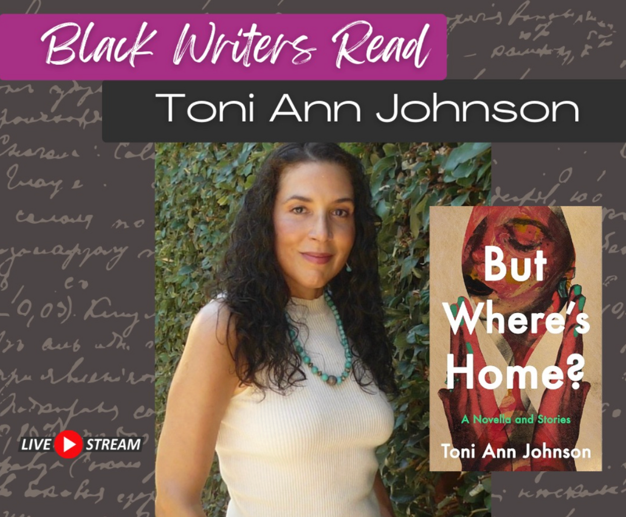 Black Writers Read podcast Toni Ann Johnson