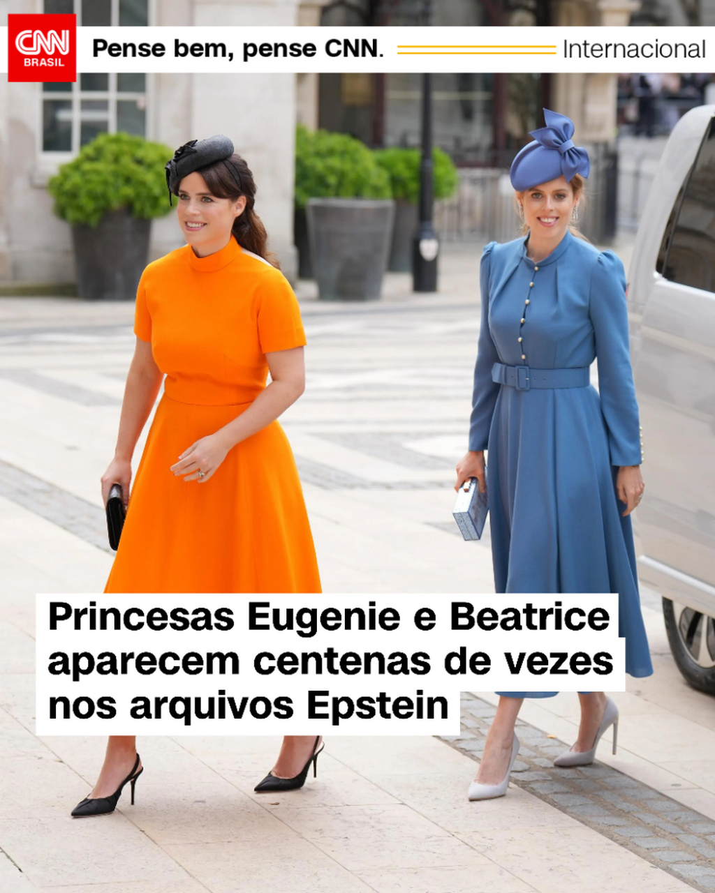 Princesas Beatrice e Eugenie aparecem centenas de vezes em arquivos Epstein