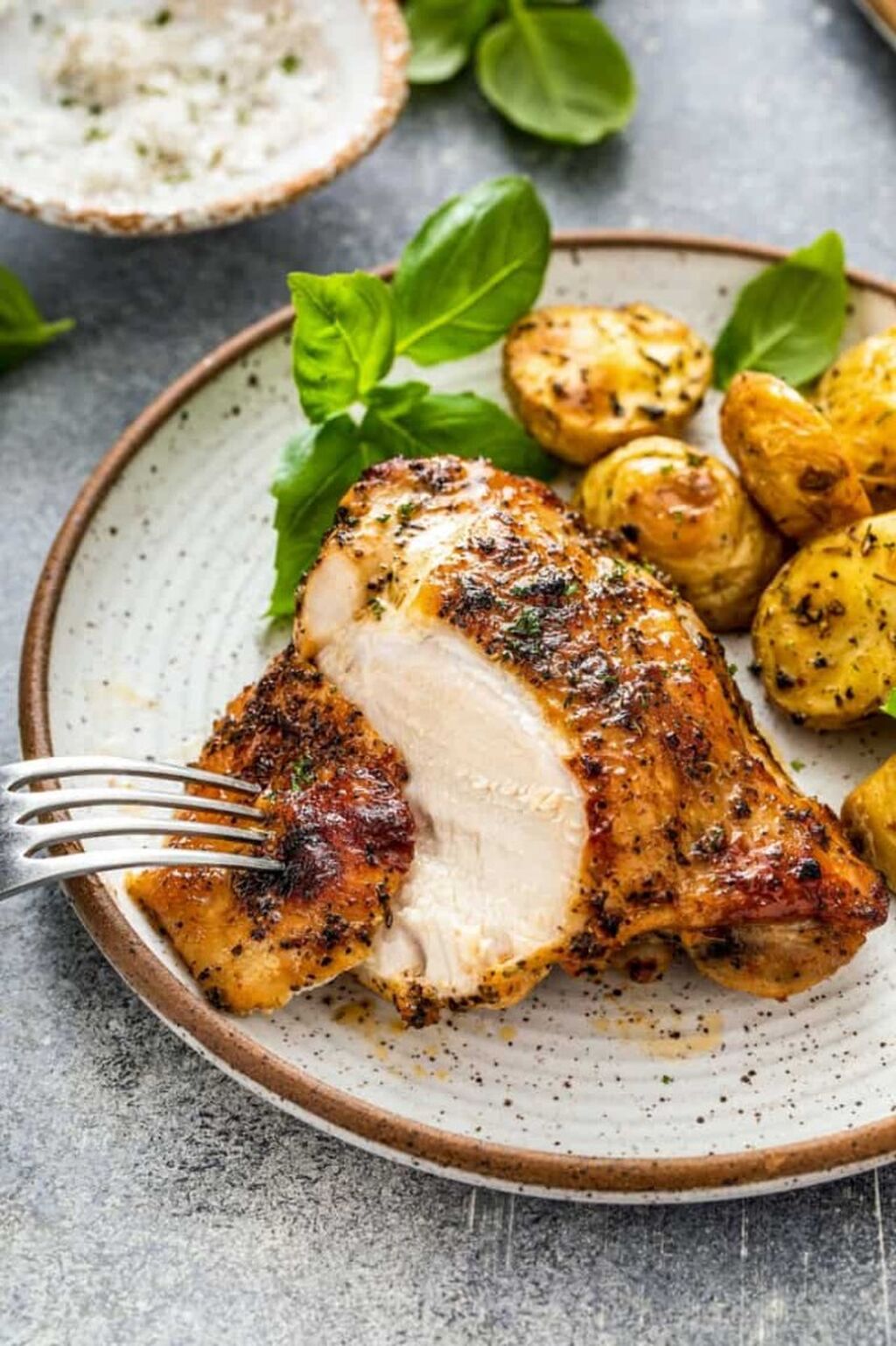 Oven Baked Chicken Breast or Thighs