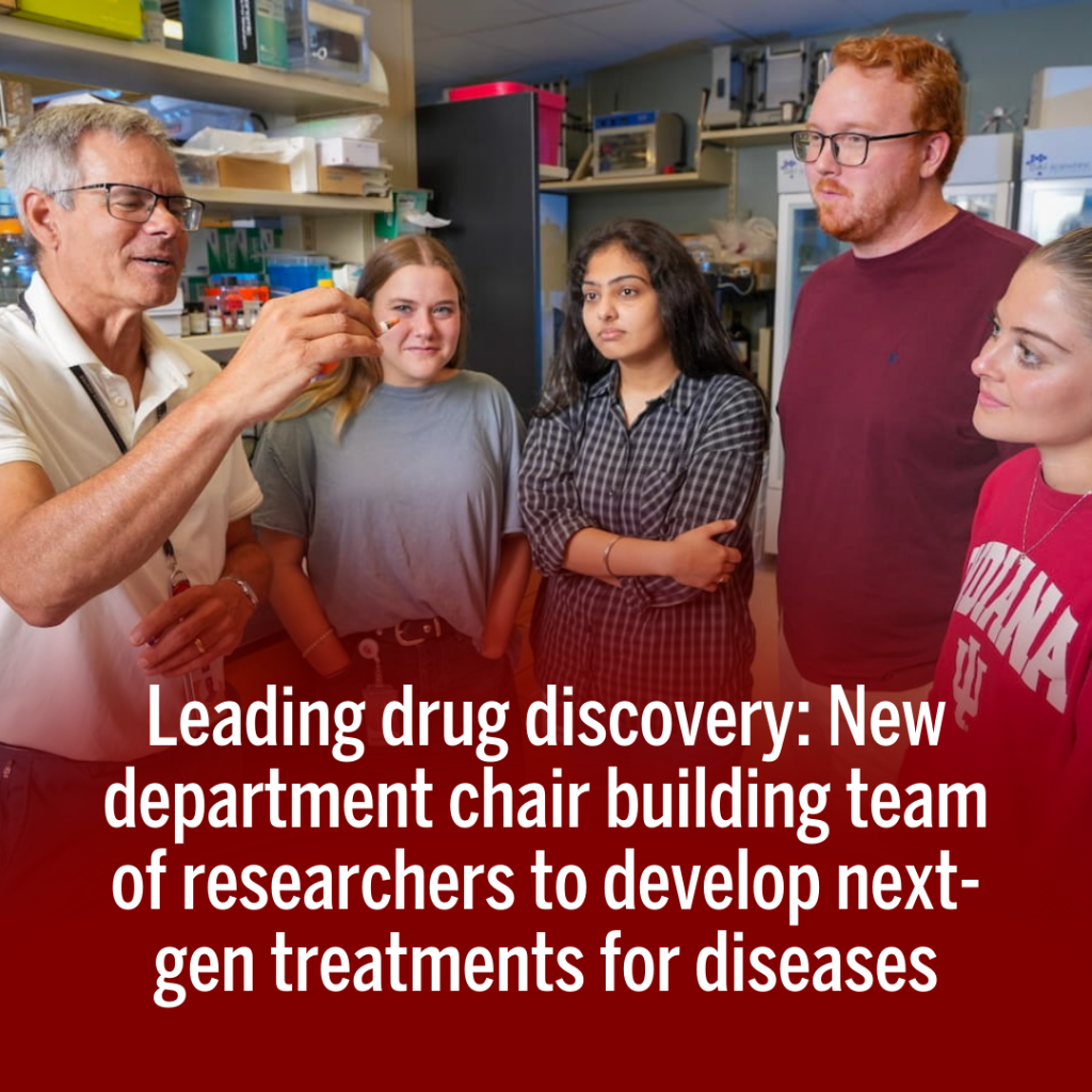 Leading drug discovery: New department chair building team of researchers to develop next-gen treatments for diseases