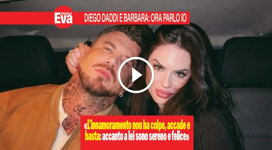 Diego Daddi ama Barbara Santagati: &laquo;L'amore arriva e basta&raquo;