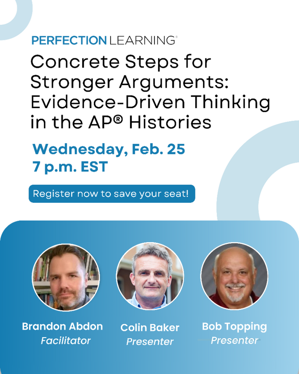 Evidence-Driven Thinking in the AP&reg; Histories - Register