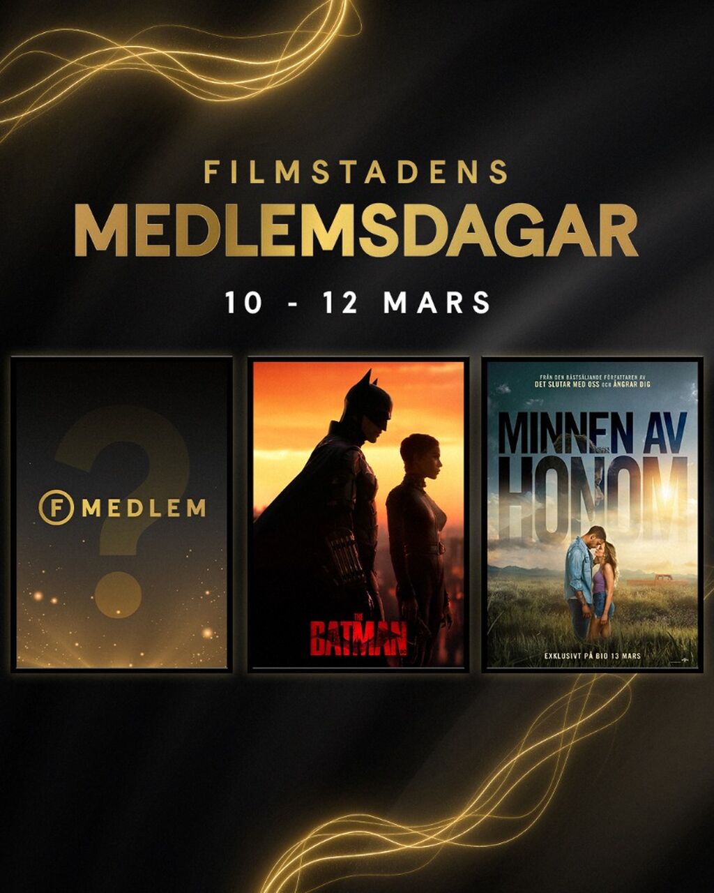 L&auml;s mer om medlemsdagarna 10-12 mars - och v&aring;ra erbjudanden!
