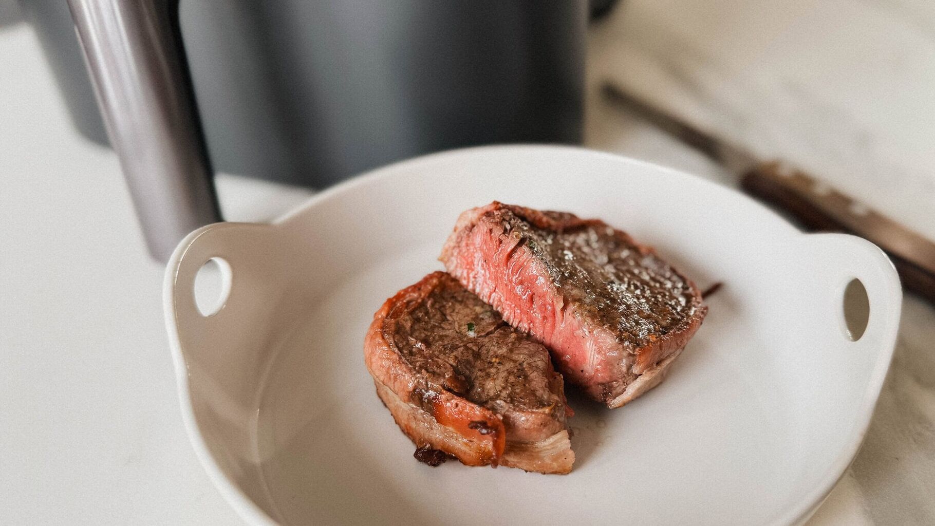 Tournedos de boeuf au air fryer (parfait!) 