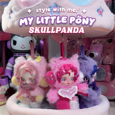 Rotating carousel plush display