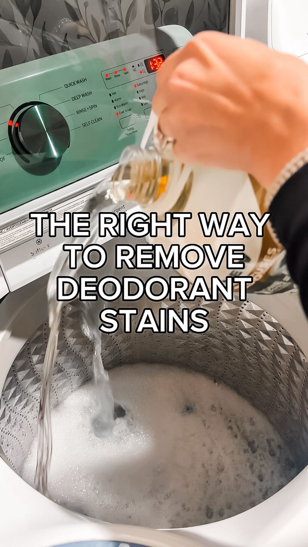 DEODORANT STAINS RECIPE