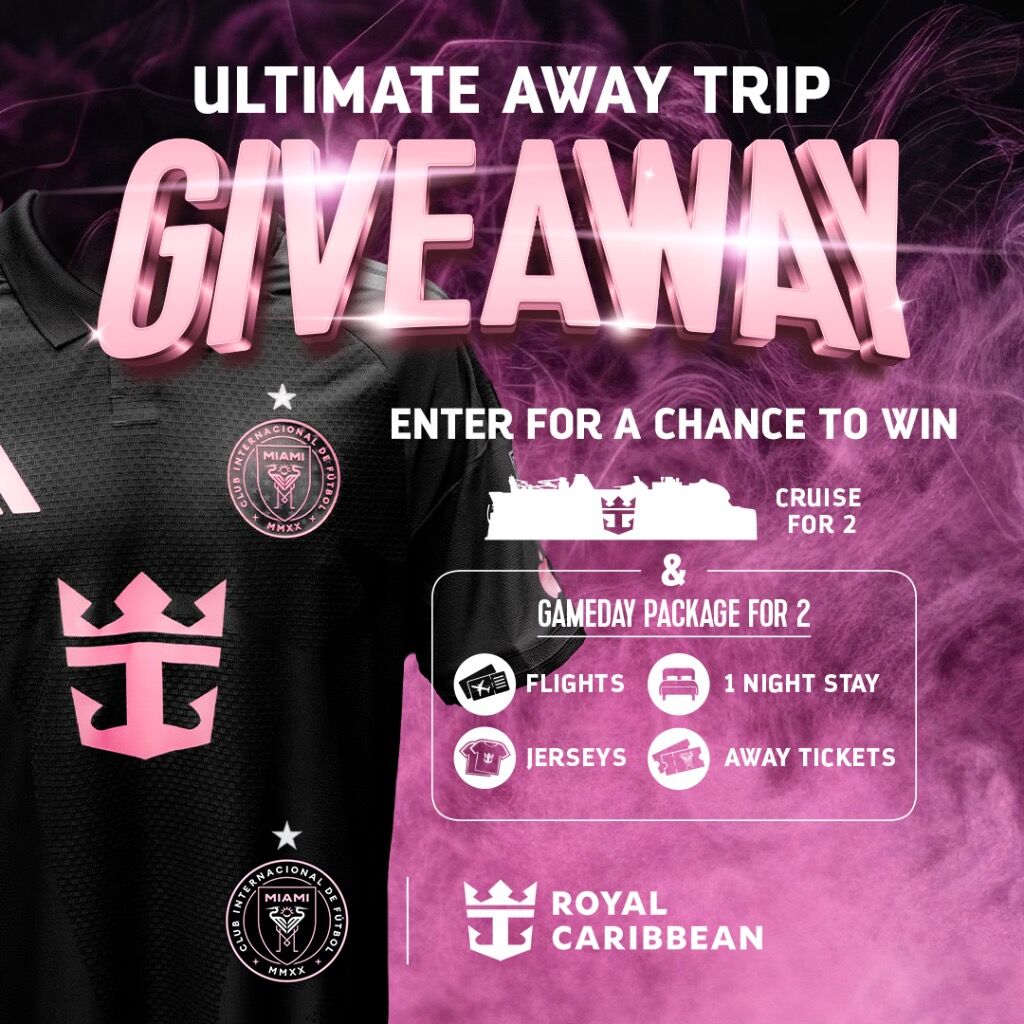 ULTIMATE AWAY TRIP GIVEAWAY WITH INTER MIAMI CF