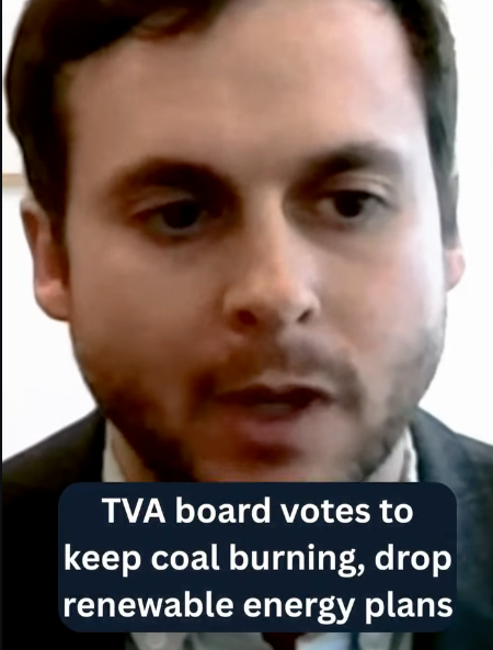 TVA board votes to keep coal burning, drop renewable energy plans