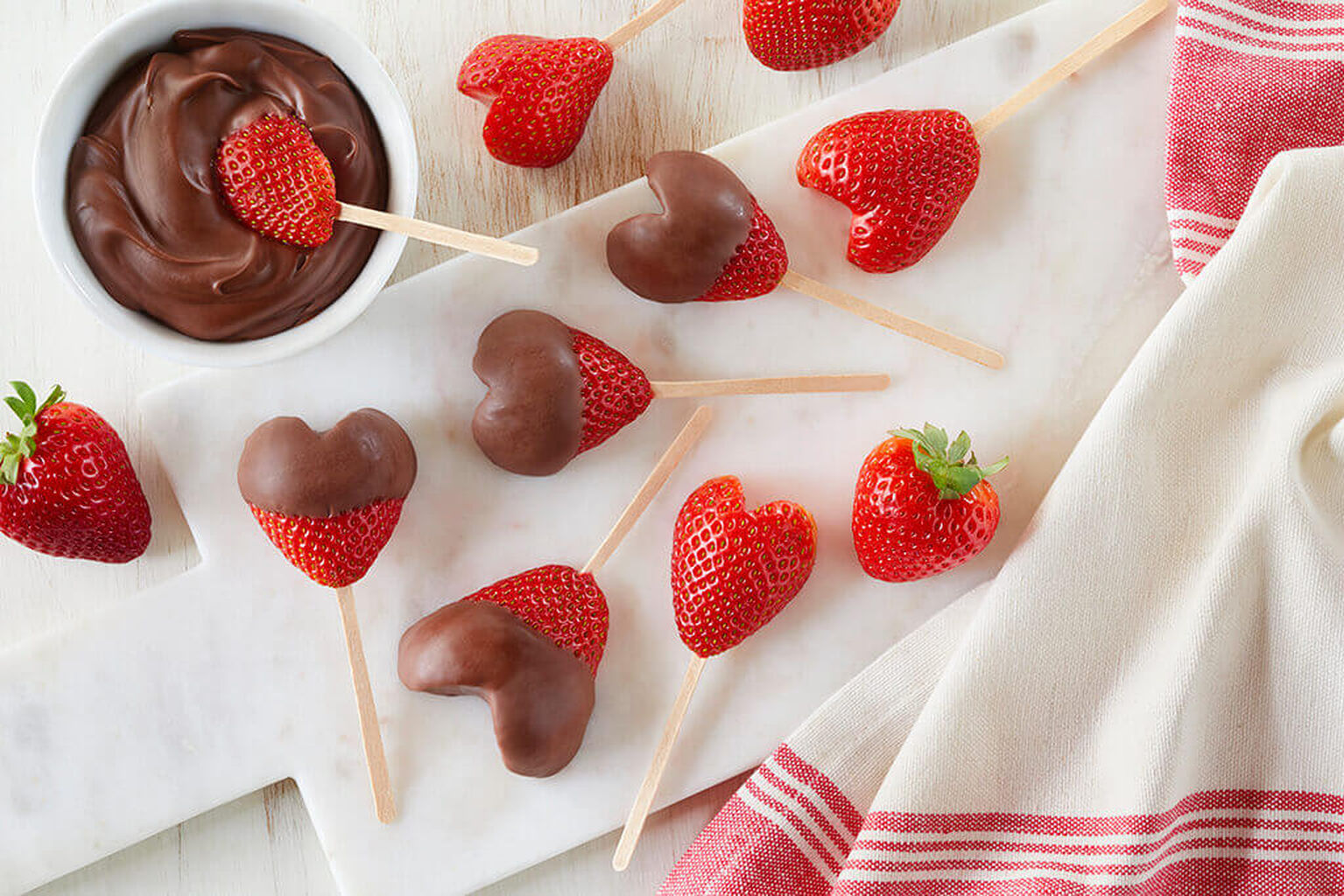 How to Make Strawberry Hearts | California Strawberries