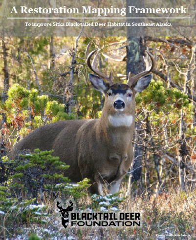 Blacktail Deer Foundation Releases First-of-Its-Kind Report Identifying 80,000 Acres for Sitka Black-Tailed Deer Habitat Restoration
