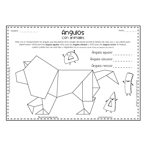&Aacute;ngulos con animales