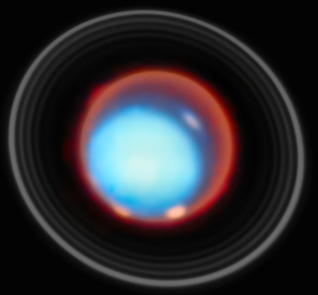 Webb Uranus spin video