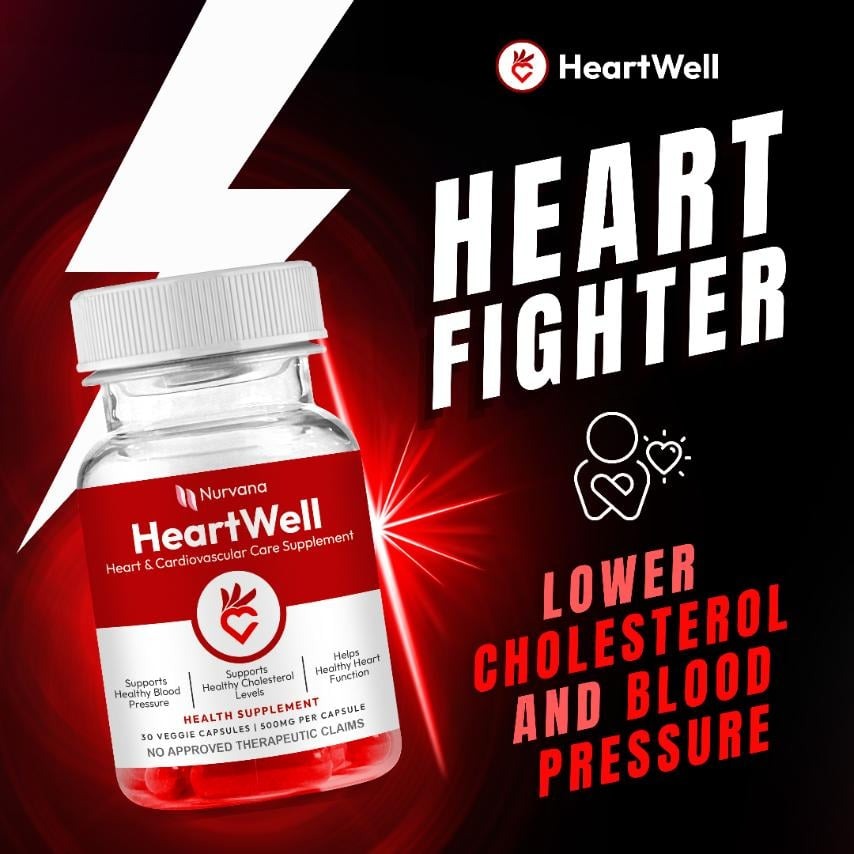 HeartWell - Heart & Cardiovascular Care Supplement