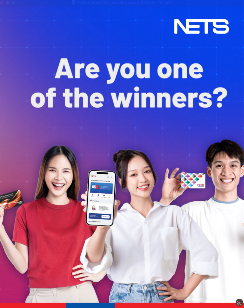 NETS Motoring Card Lucky Draw 2025 - Round 2