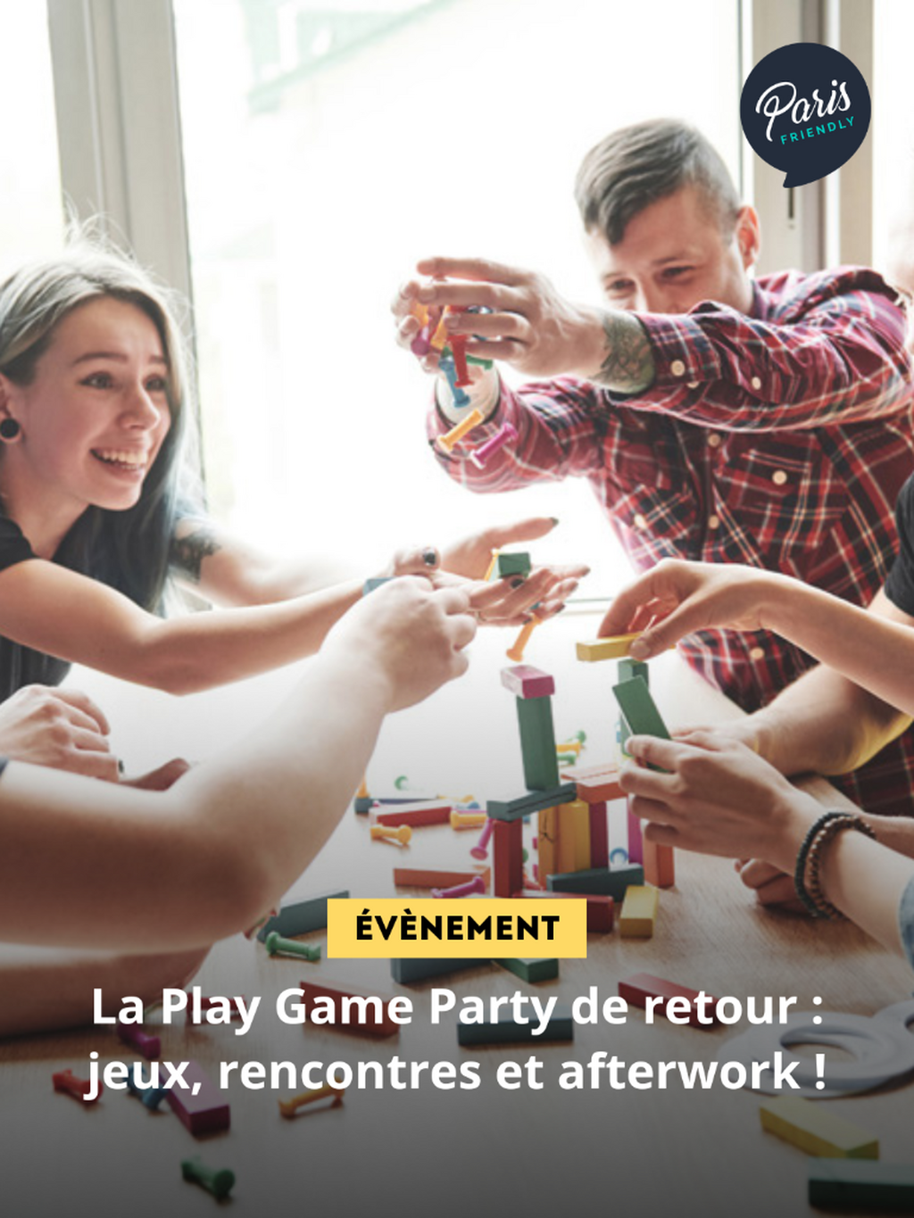La Play Game Party fait son retour : jeux de soci&eacute;t&eacute;, rencontres et afterwork !