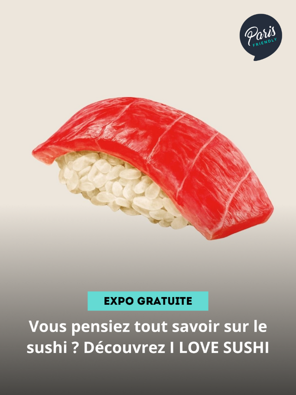 Vous pensiez tout savoir sur le sushi ? D&eacute;couvrez I LOVE SUSHI