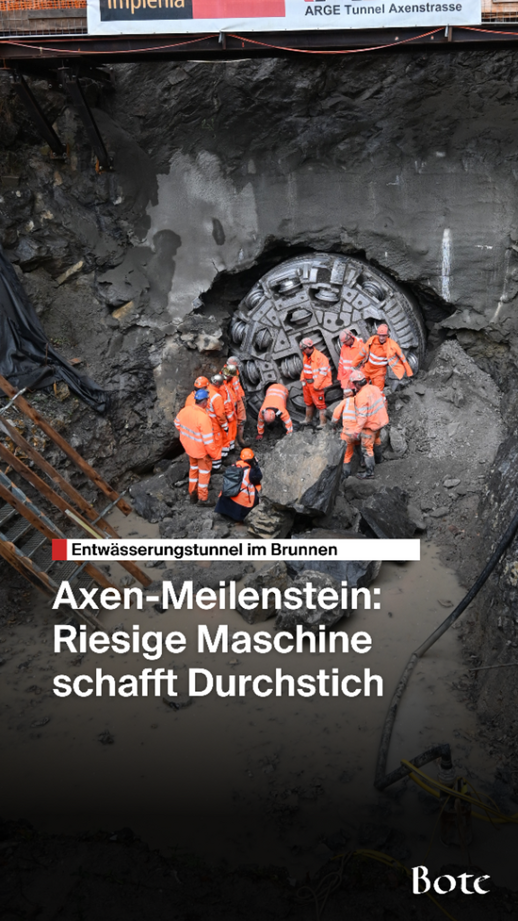 Axen-Durchstich