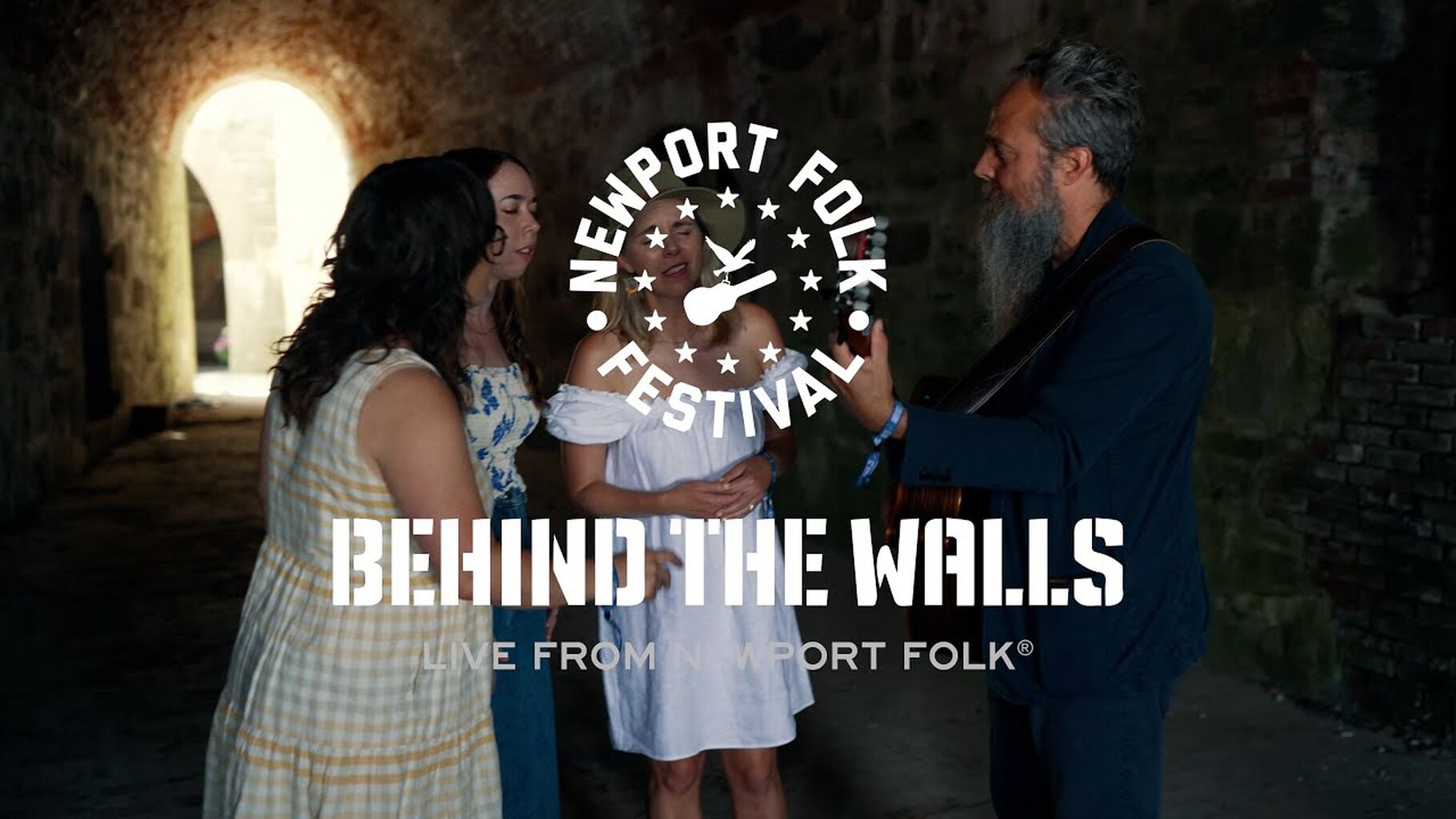 Behind The Walls: Iron & Wine and I'm With Her "Wait Up" ~ Newport Folk 2025
