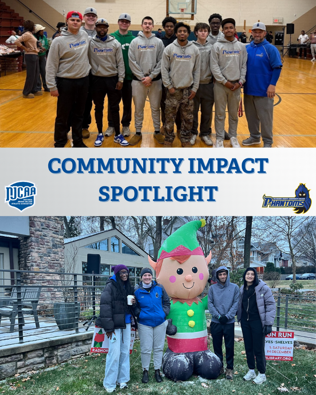 NJCAA Community Impact Spotlight: 2025-26 Second Quarter