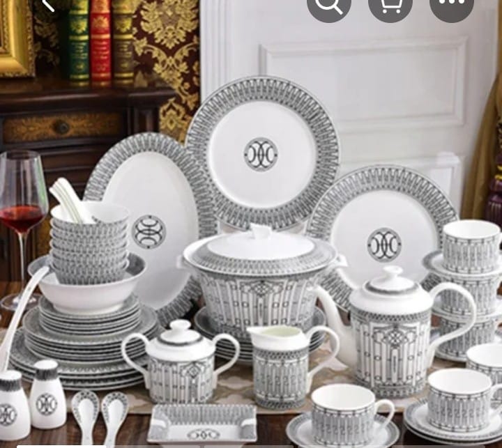 Luxury Porcelain Tableware Set