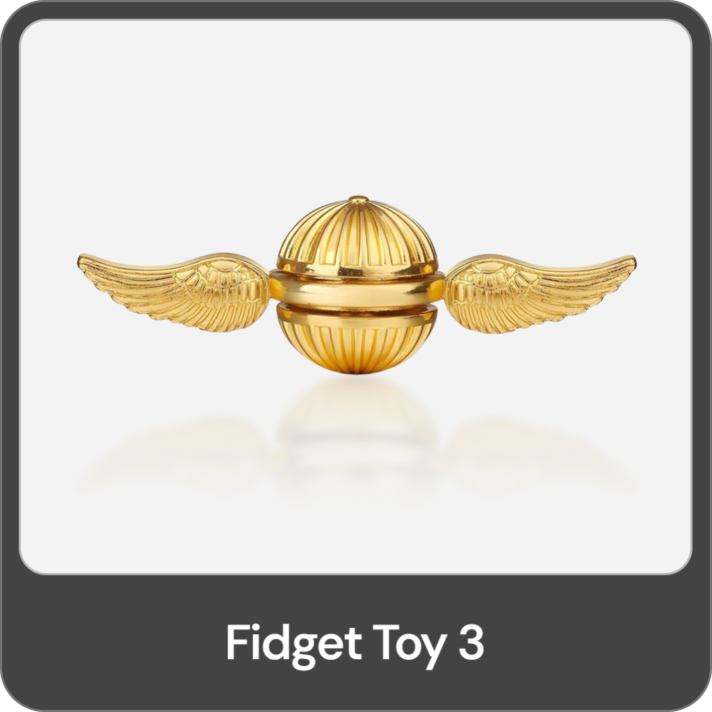 Golden Snitch Fidget Spinner 