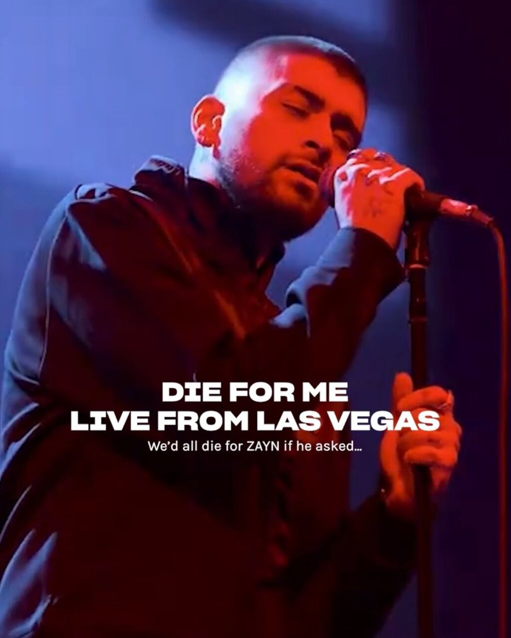 LISTEN TO ZAYN'S 'DIE FOR ME' HERE