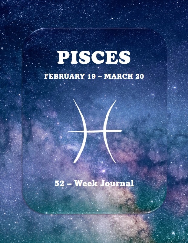 Pisces 52-Week Journal