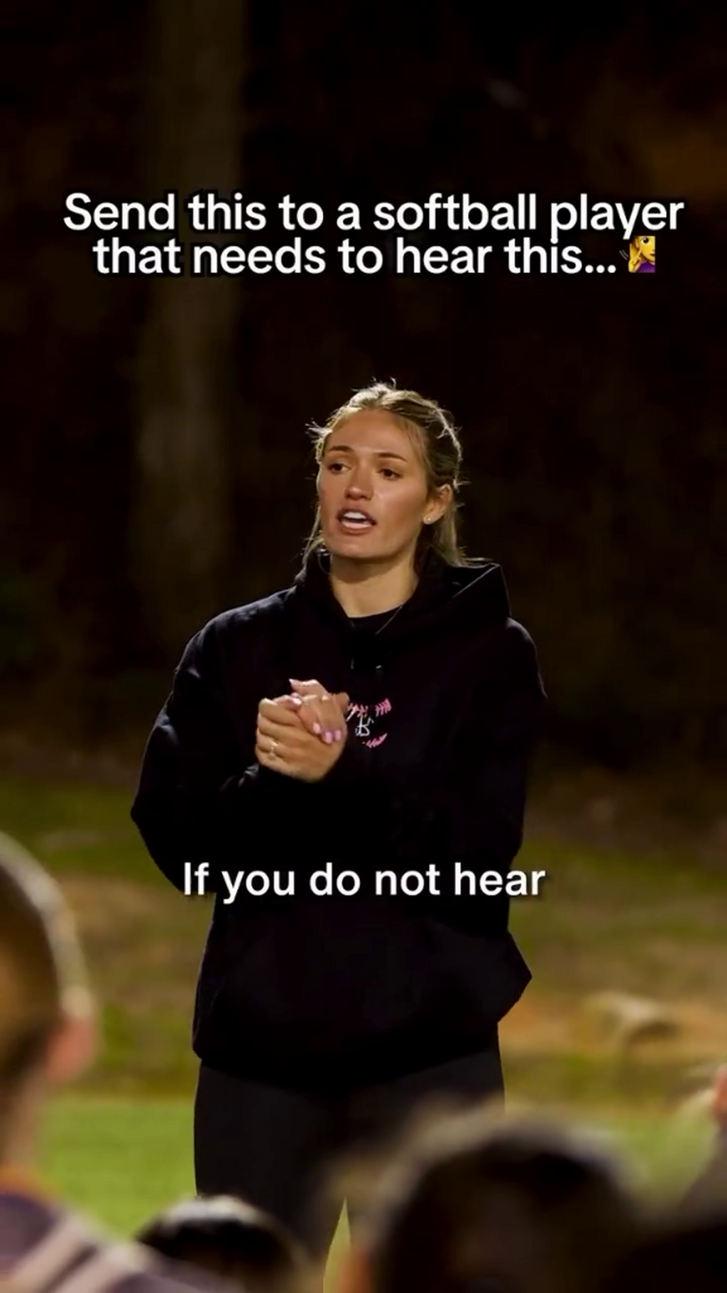 Send this to a softball player that needs to hear this...