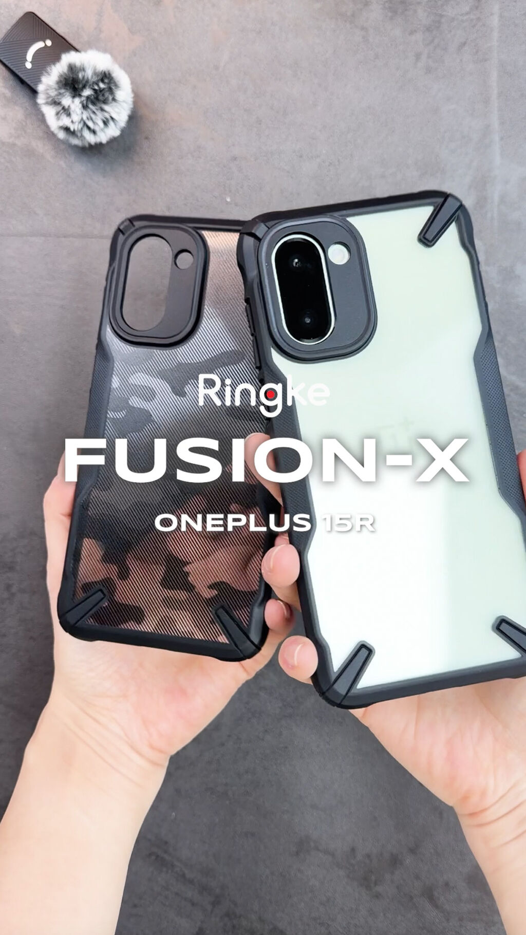 OnePlus 15R | Ringke Fusion-X