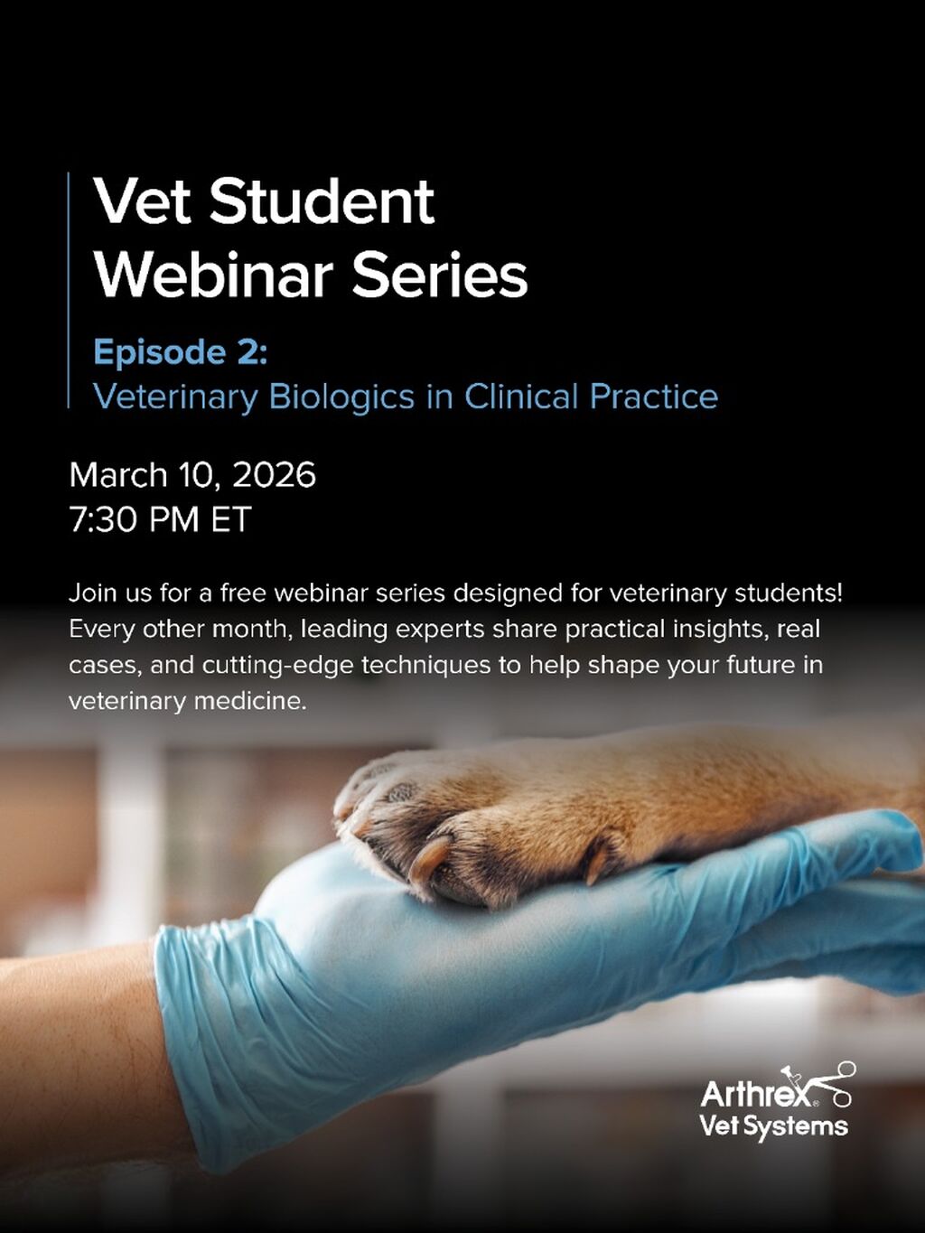 Vet Student Webinar Series
