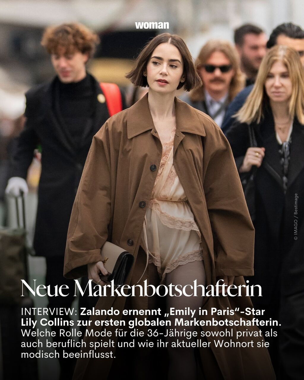 Lily Collins &ndash; Neue Markenbotschafterin Zalando