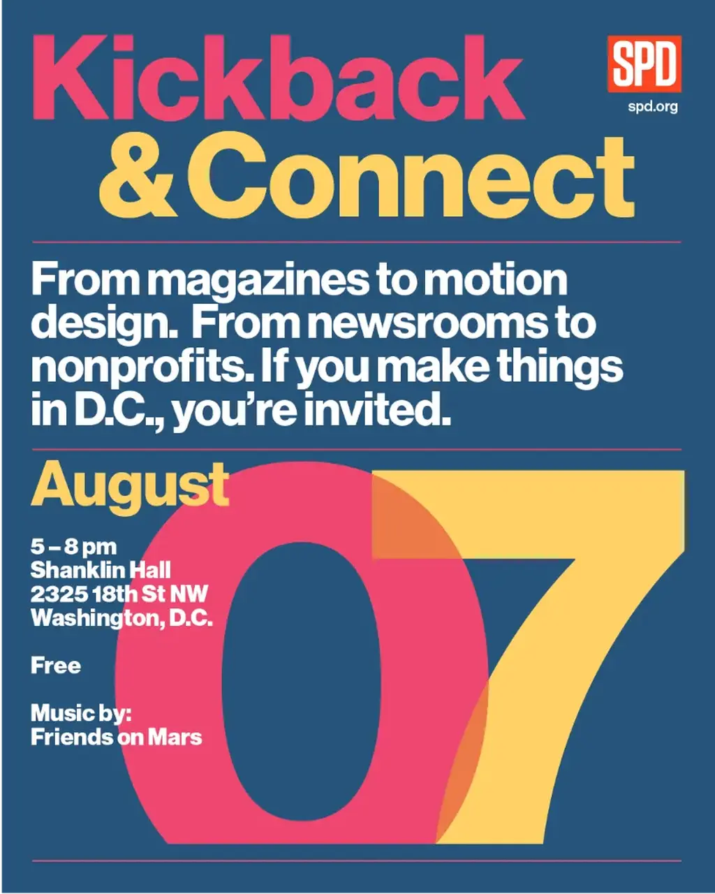 Happy Hour in Washington, D.C. - August 7