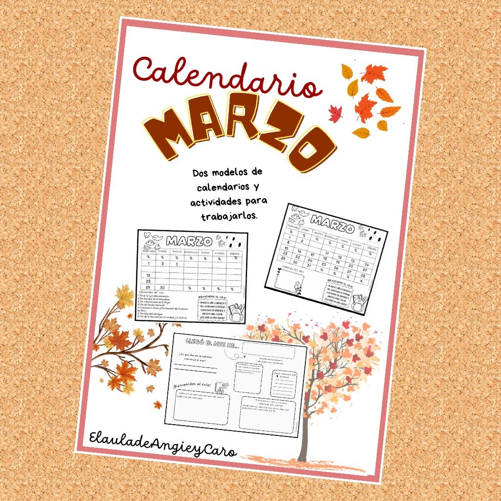 Calendario Marzo