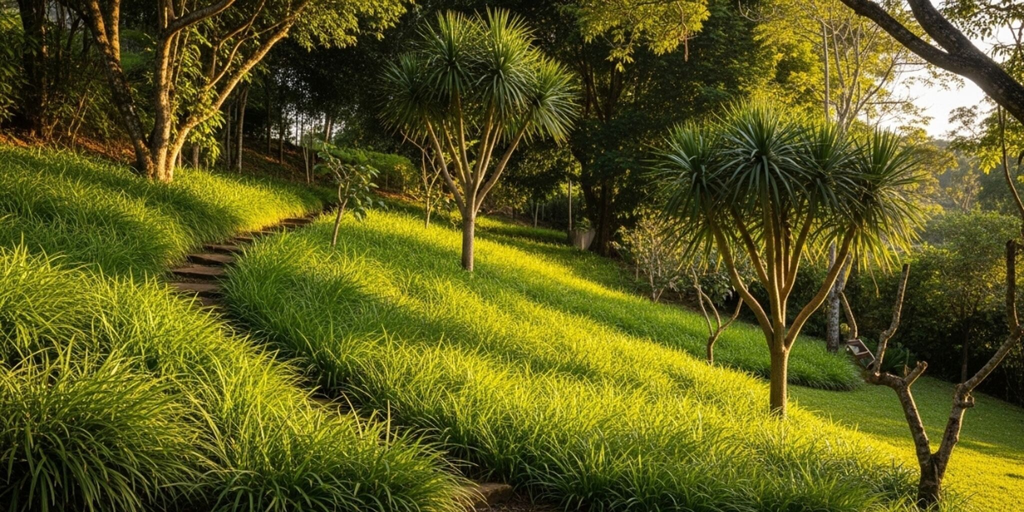 Jardim em Talude: Guia de Design e Plantio