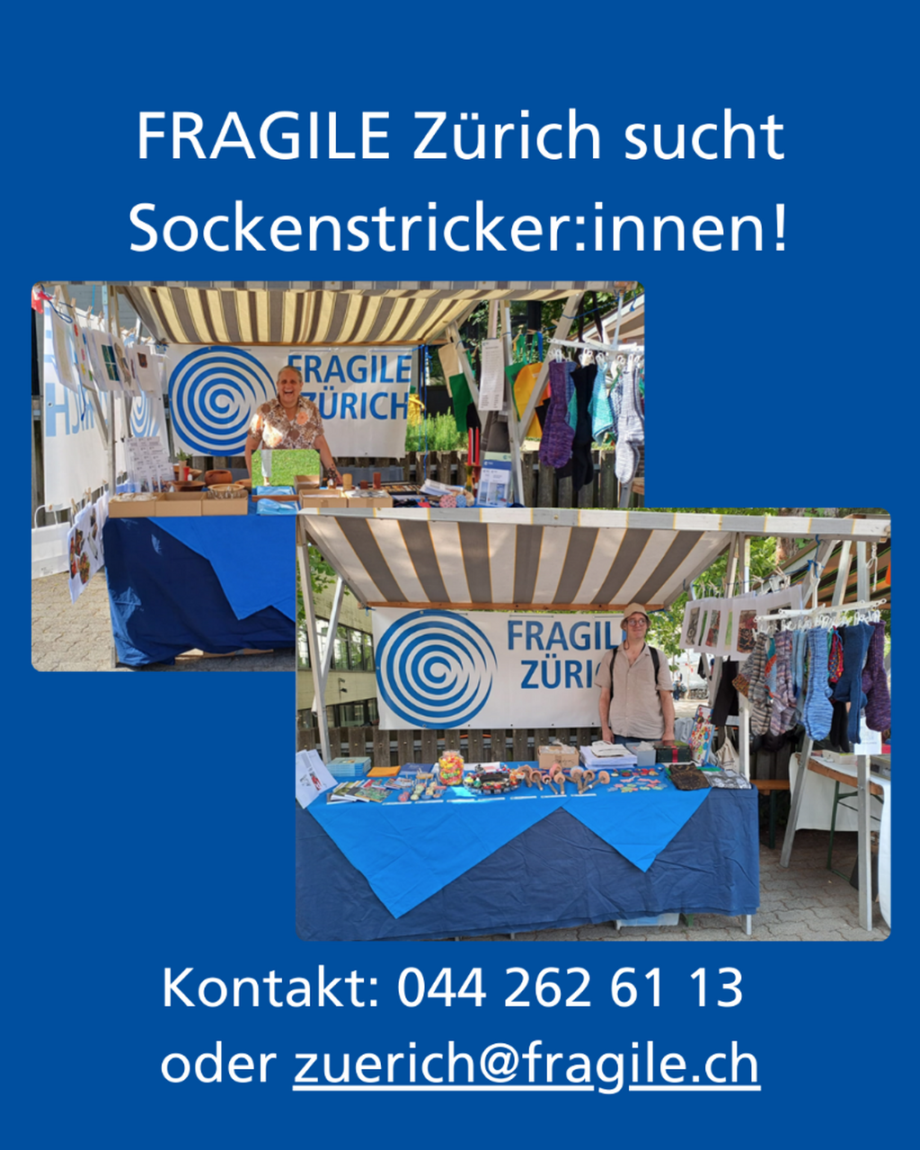 Sockenstricker:innen gesucht