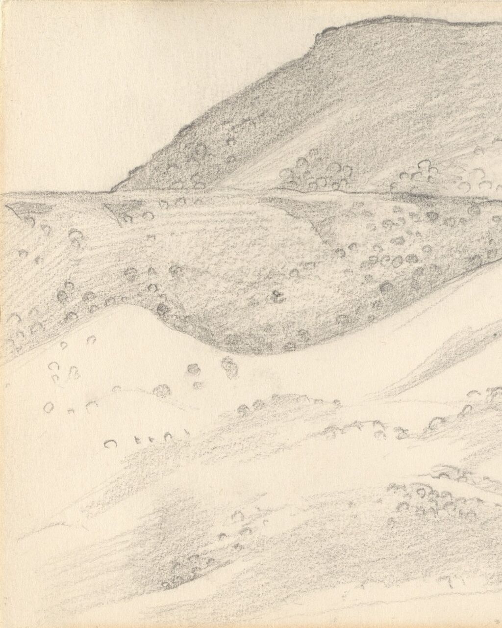 Georgia O'Keeffe. Abiqui&uacute; Mesa I, 1944&ndash;1945. 