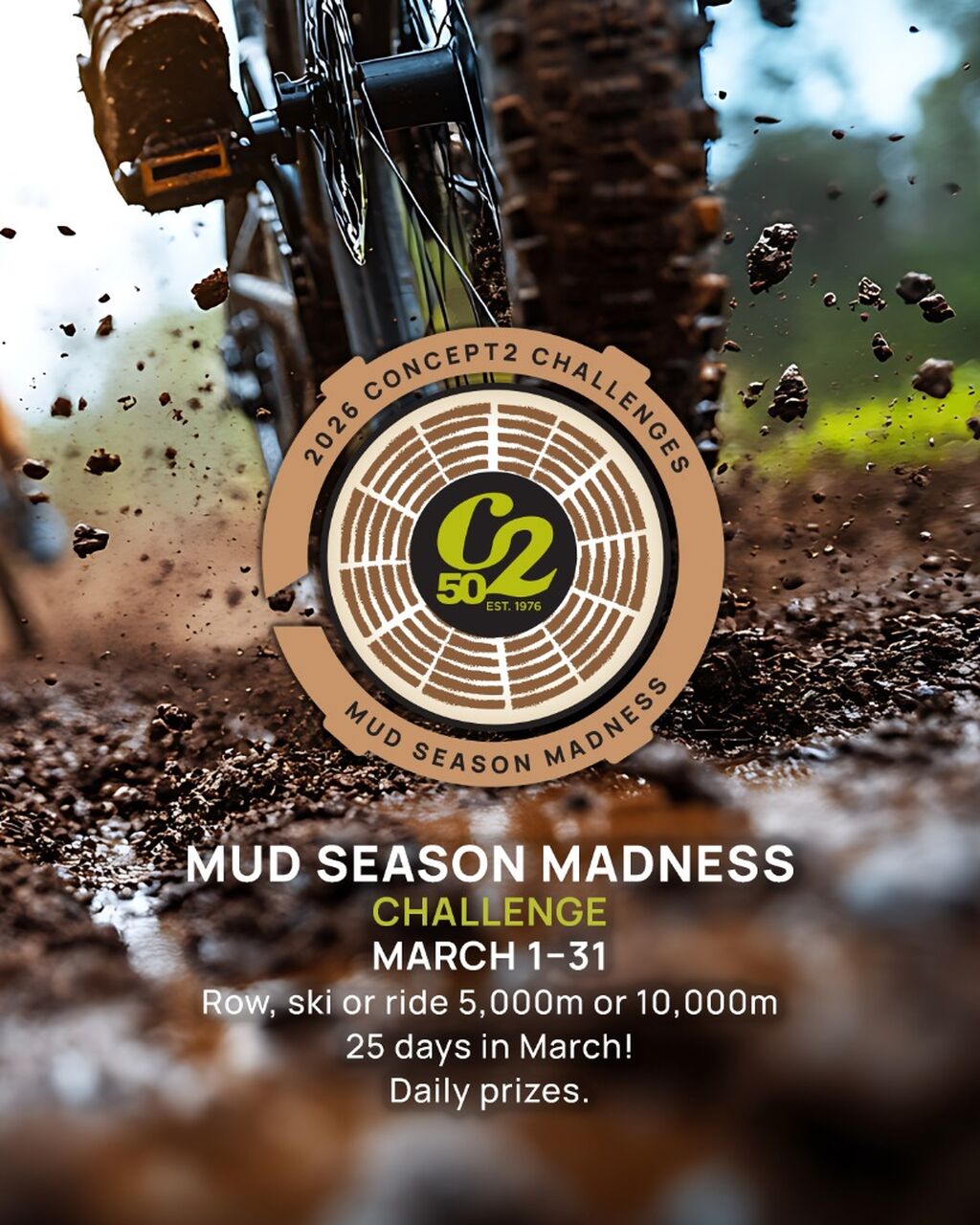 Concept2 Mud Season Madness Challenge