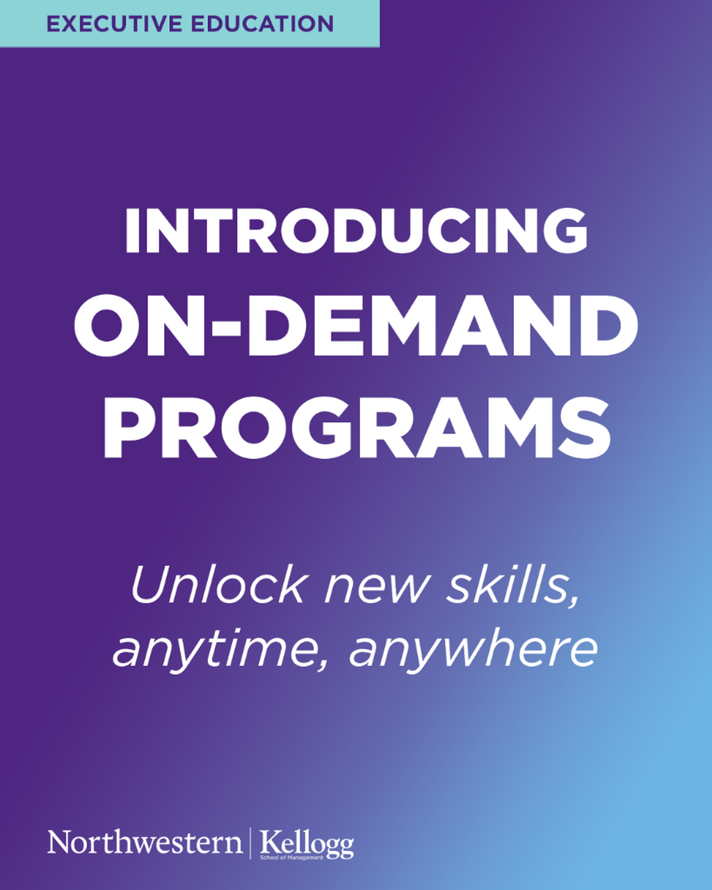 On-Demand Programs