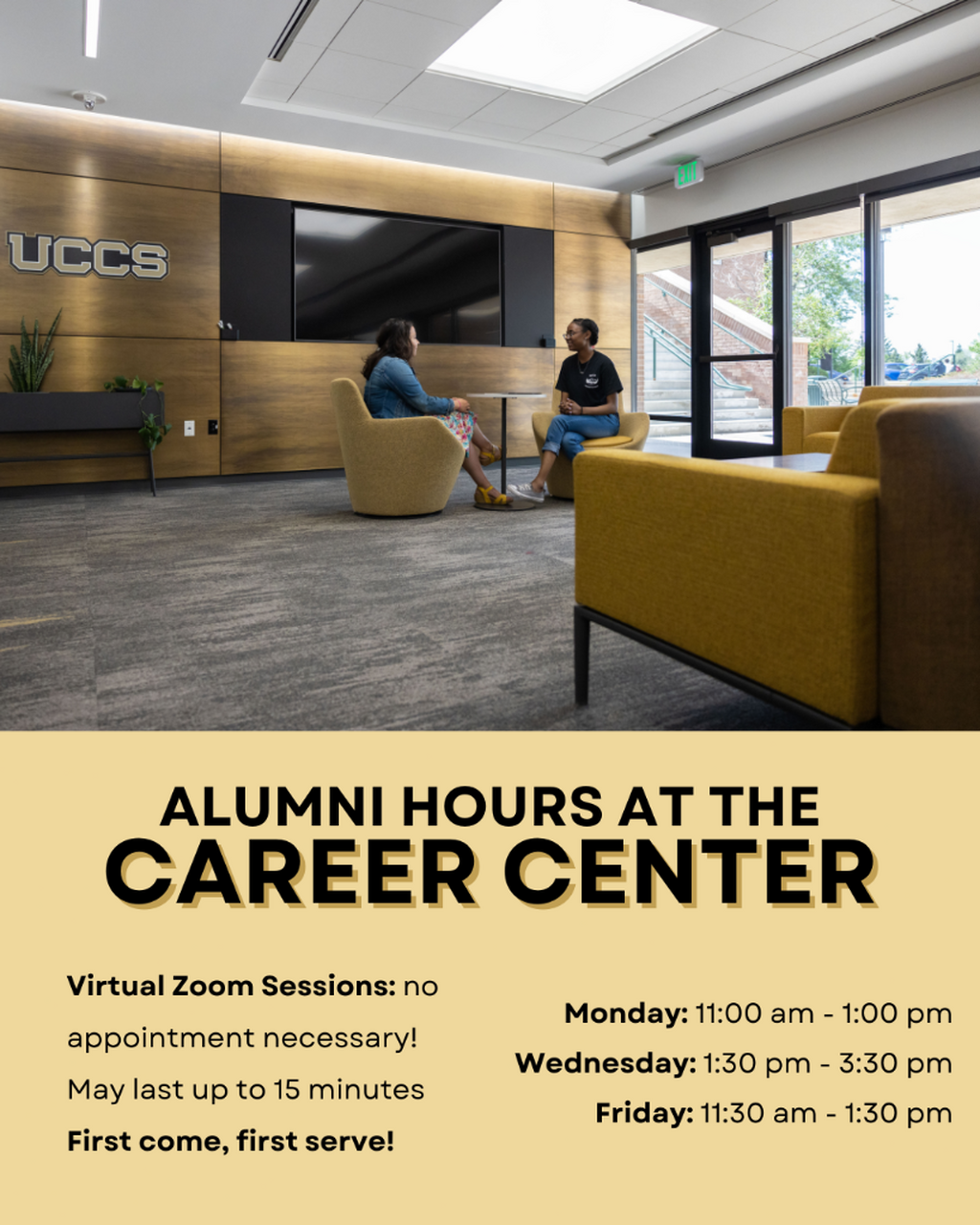 Career Center Benefits for Alumni!
