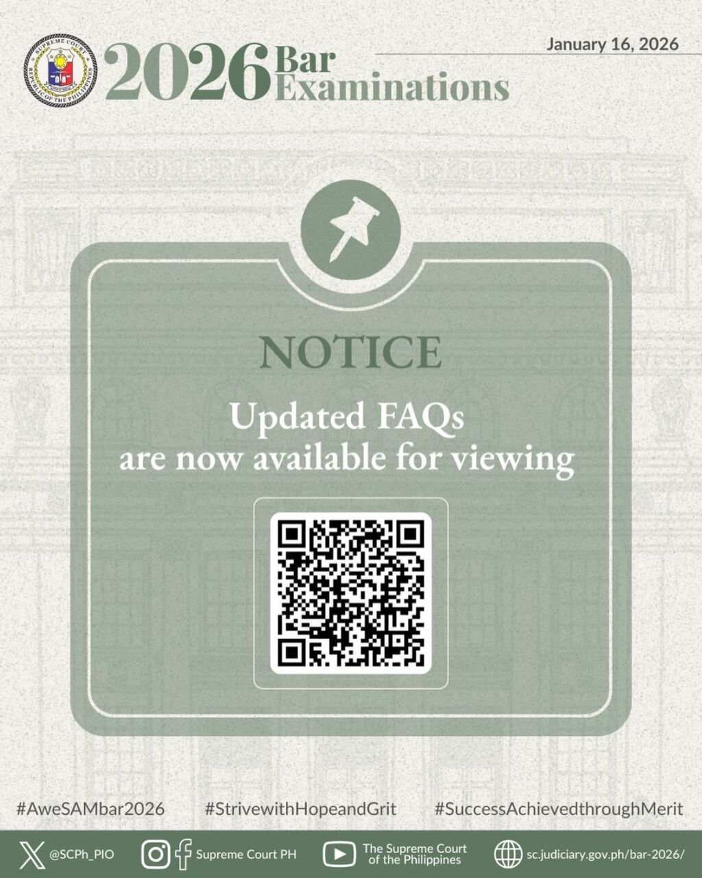 #Bar2026 FAQs