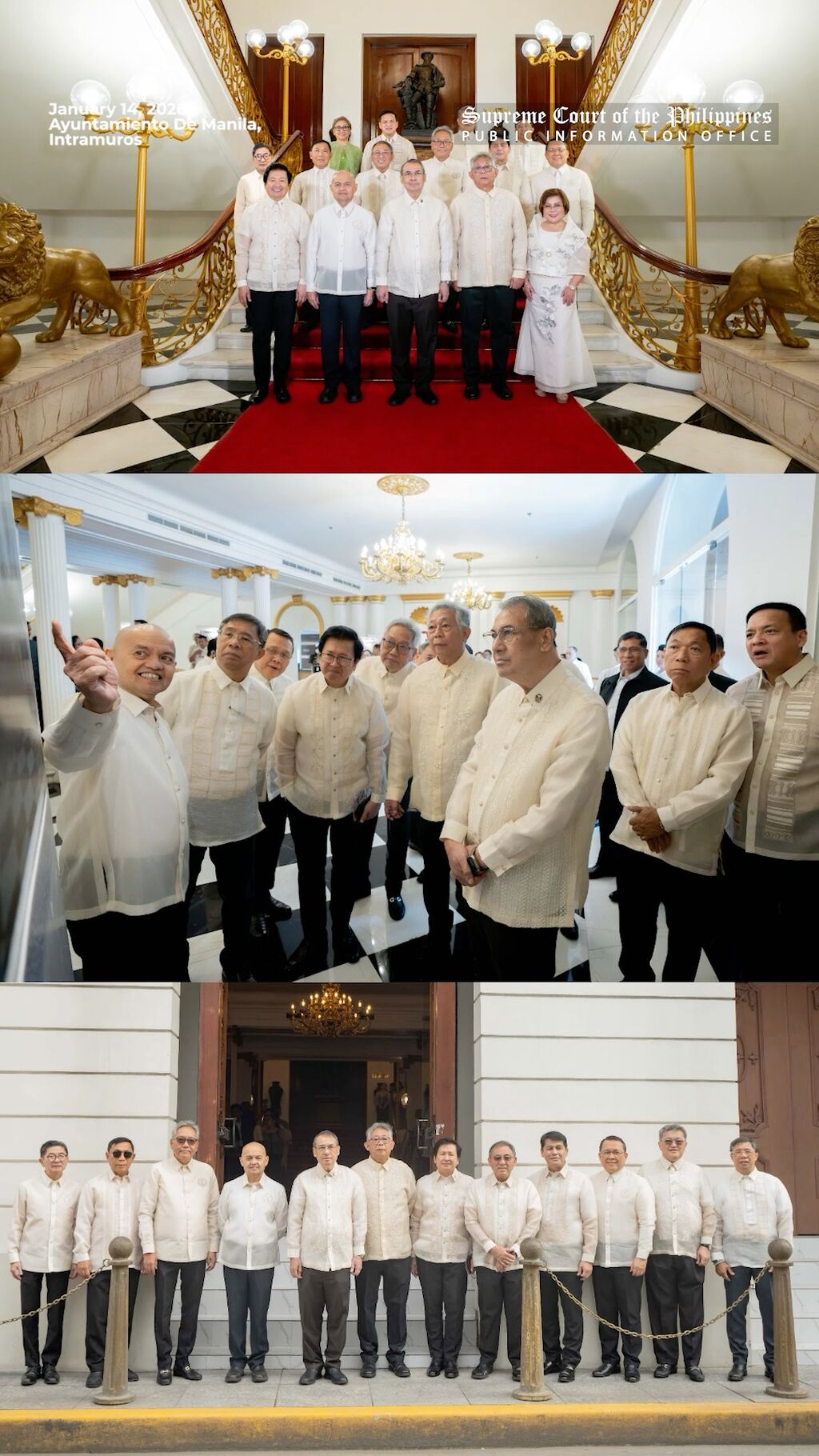 Highlights of the #SupremeCourtPH En Banc Session at the Ayuntamiento de Manila in Intramuros