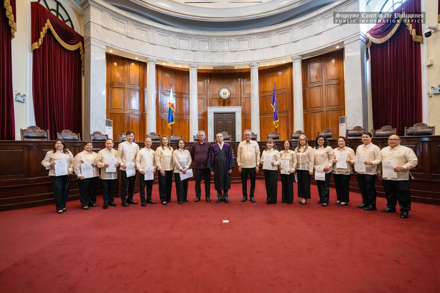 Chief Justice Gesmundo Administers Oath to Philippine Judges Association Officers, Directors