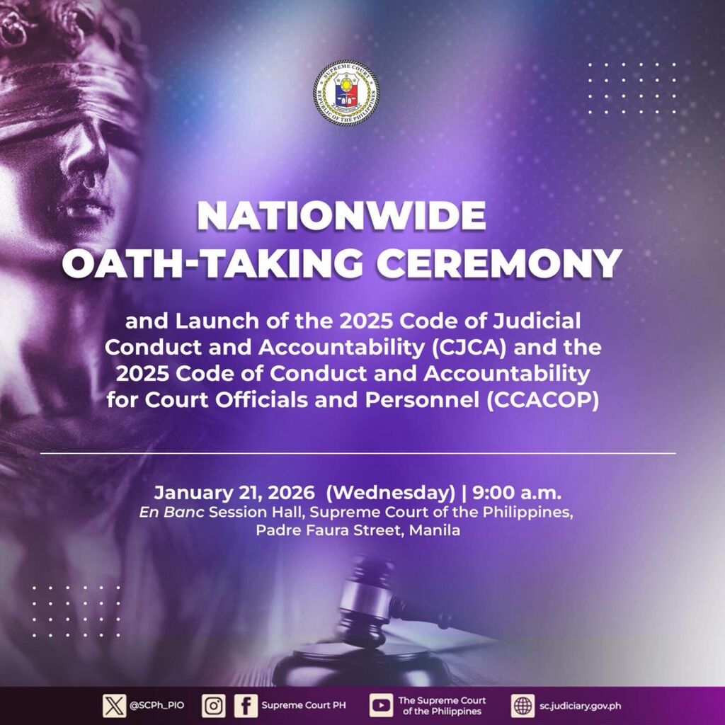 Nationwide oath-taking ceremony