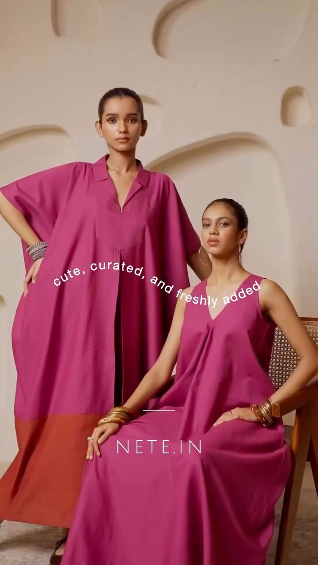 Orchid Kaftan Dress 
