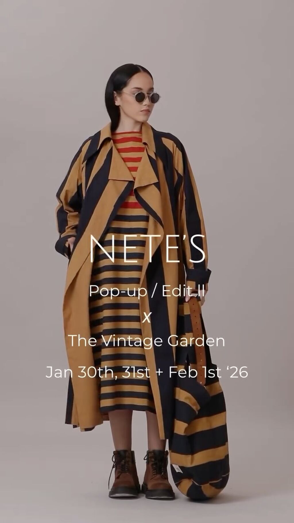 Tan Trench Jacket