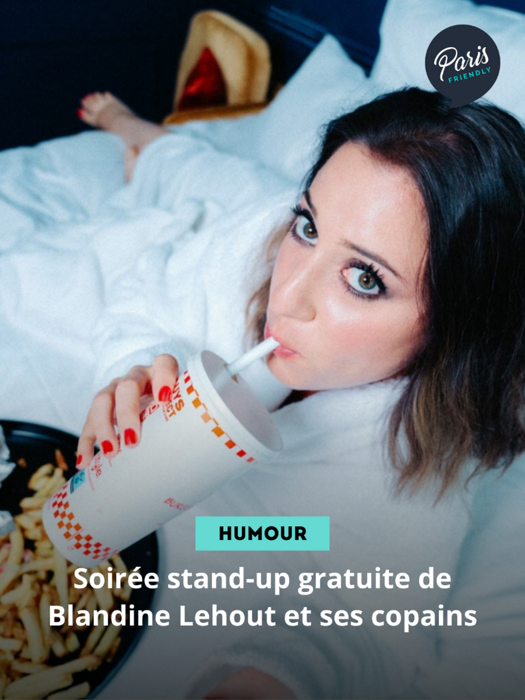 Soir&eacute;e stand-up gratuite de Blandine Lehout et ses copains